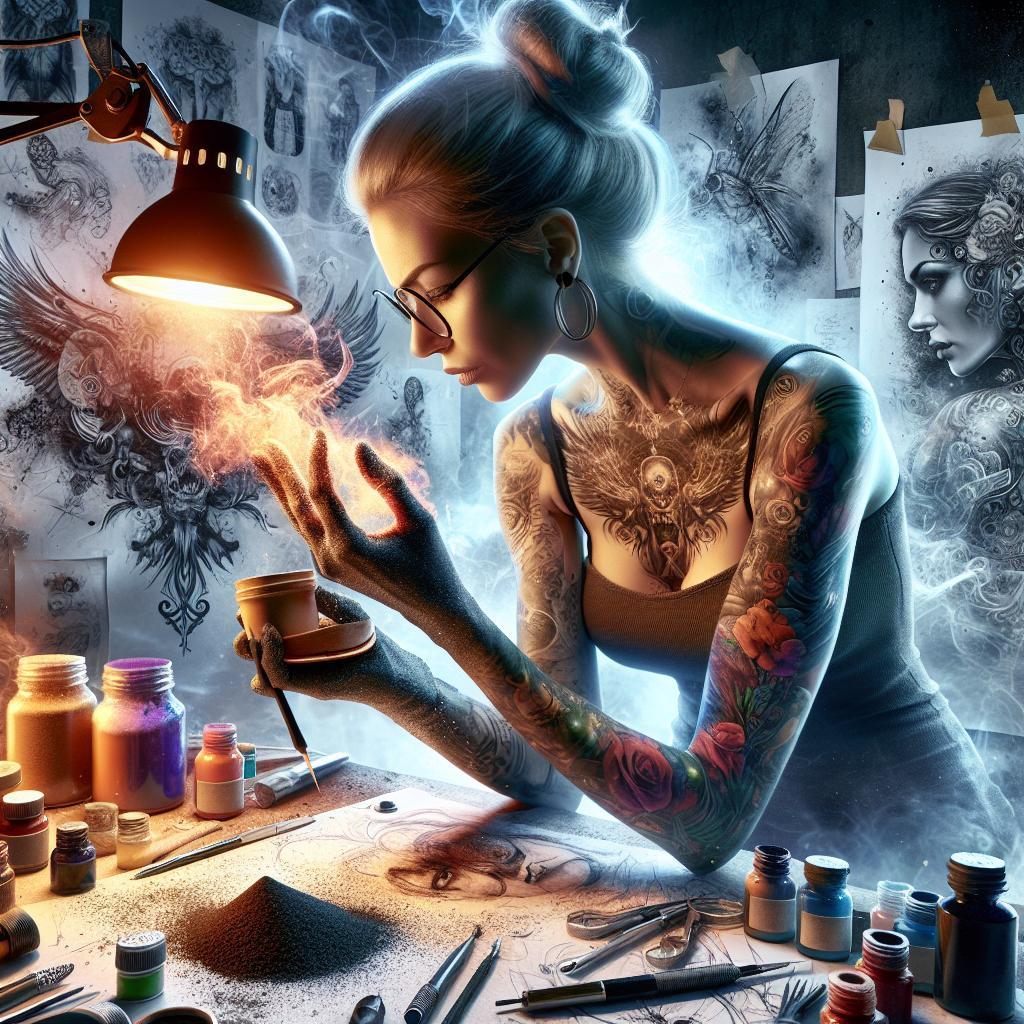 Can You Put Ashes in Tattoo Ink? Memorial Tattoos Explained 1 Can You Put Ashes in Tattoo Ink? Memorial Tattoos Explained